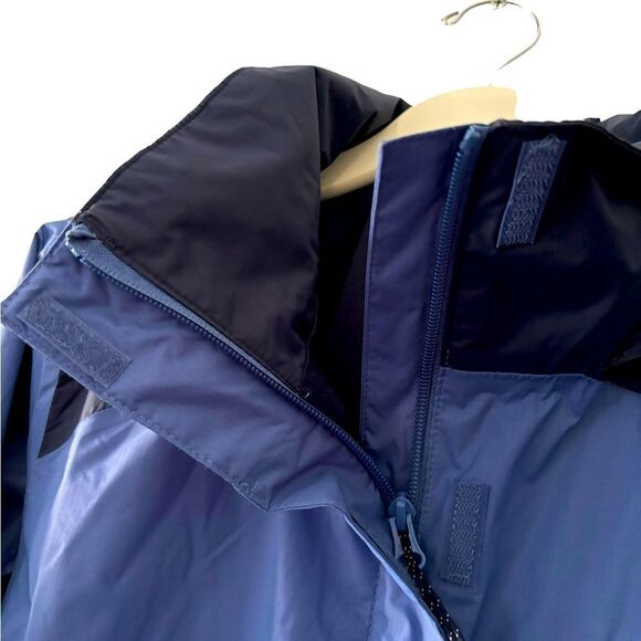 Columbia Blue Hooded Zip Rain Jacket XL NWOT 6 0470 - Picture 6 of 9
